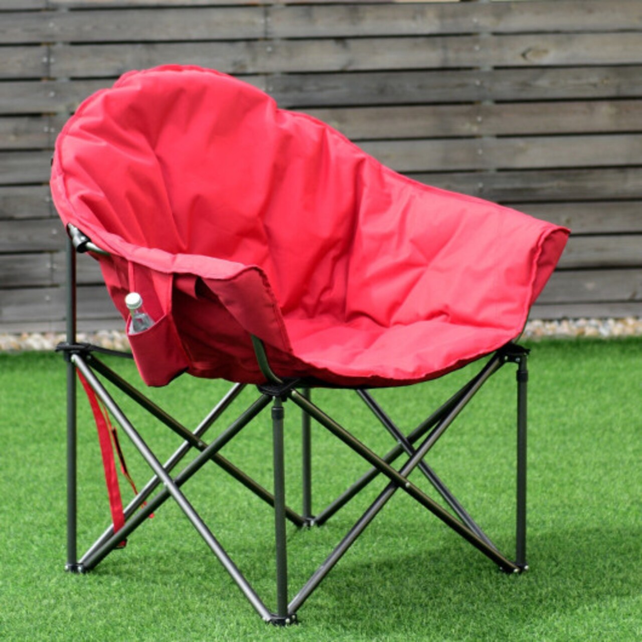 Oversized Folding Camping Moon Chair with Cup Holder Michaels